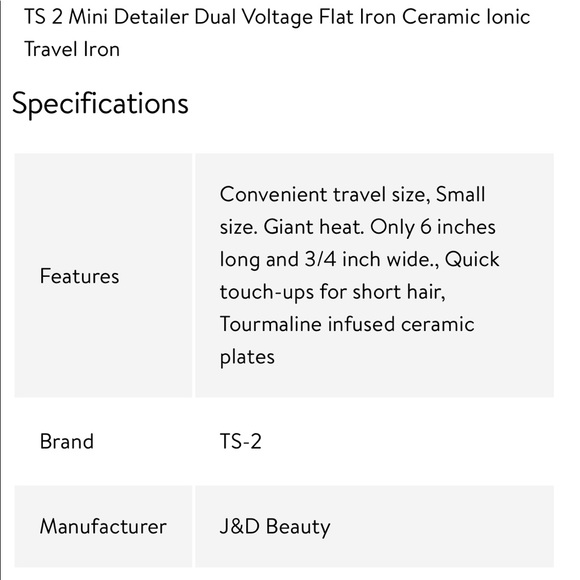 Mini straightener - Picture 9 of 9